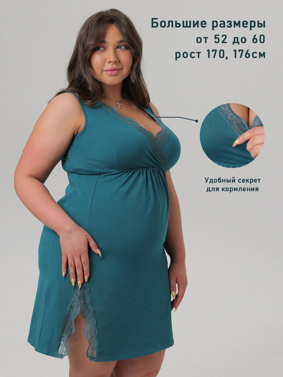 4605 BASIC PLUS Сорочка для беременных и кормящих женщин