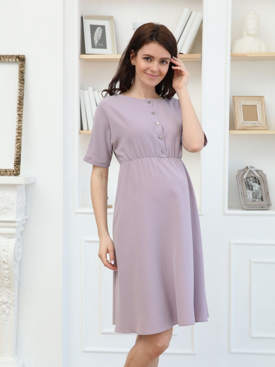 133528 FEST Платье для беременных и кормящих женщин с коротким рукавом
