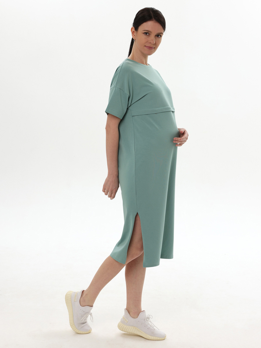 147505 FEST Платье для беременных и кормящих женщин с коротким рукавом